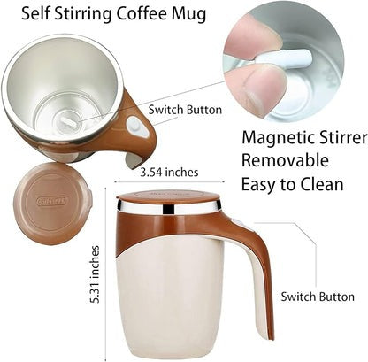 MAGNITISED SELF STIRING CUP