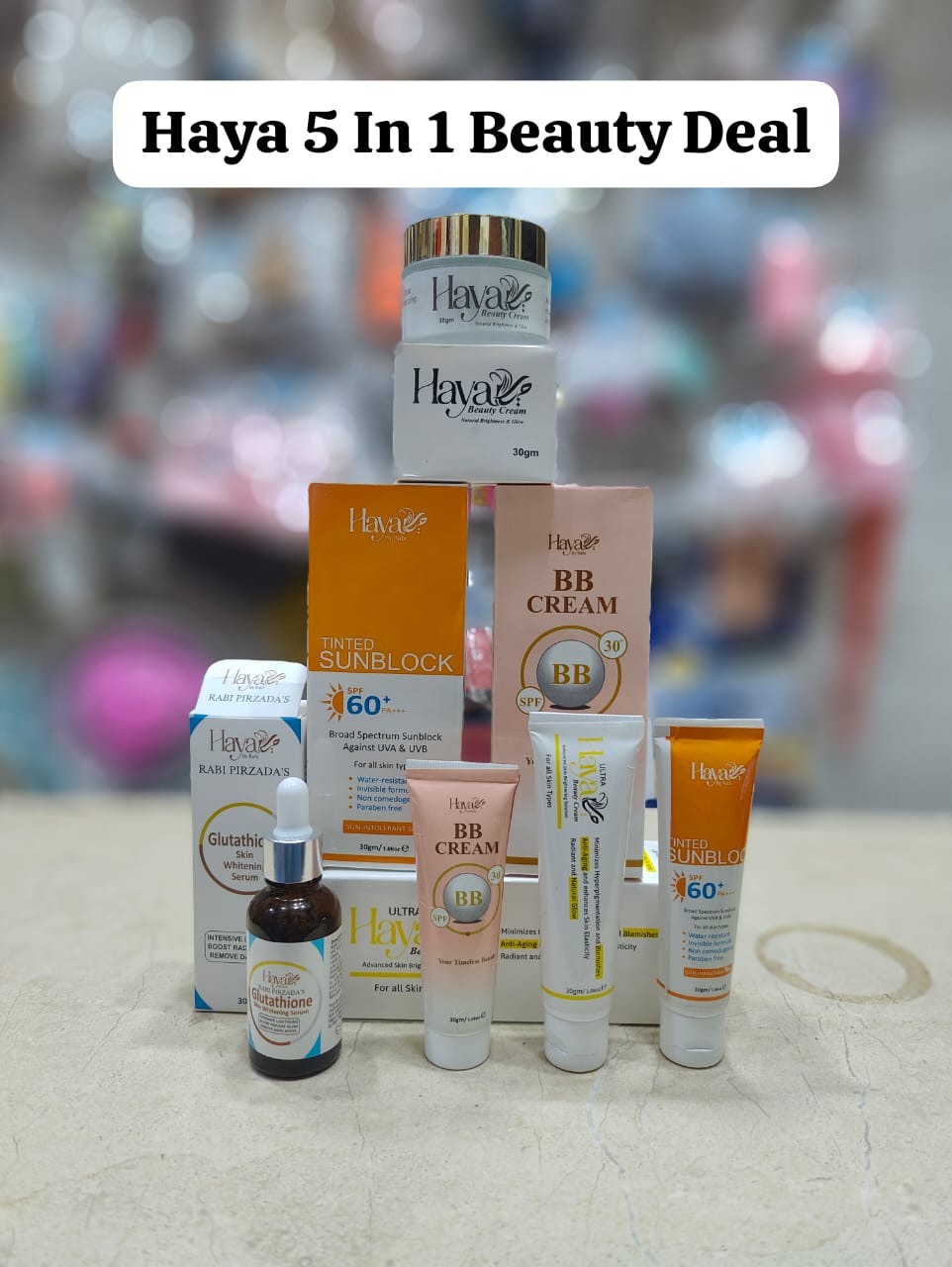 HAYA 5 in 1 Beauty Deal - ALQ-12
