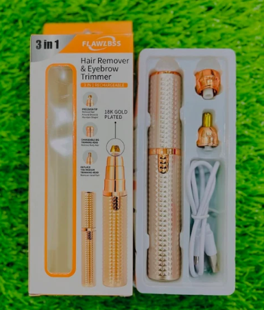 3in1 Flawless Hair Remover & Eyebrow Trimmer