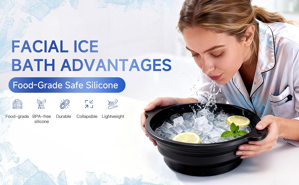 Silicone Face Ice  Bowl