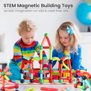 Magnetic Building Blocks For Kids (42 Pcs)
