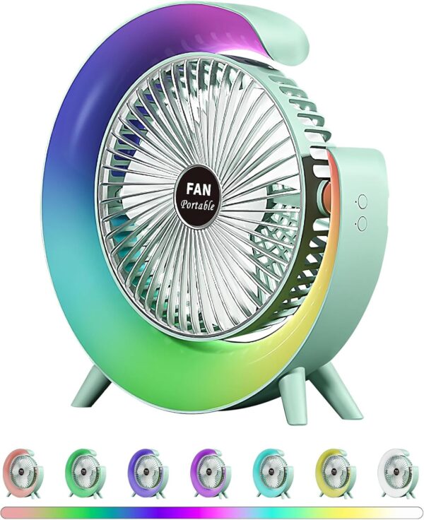 Colorful Desktop Fan