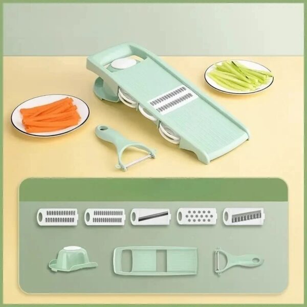 6 in1 Vegetable Slicer - Image 2