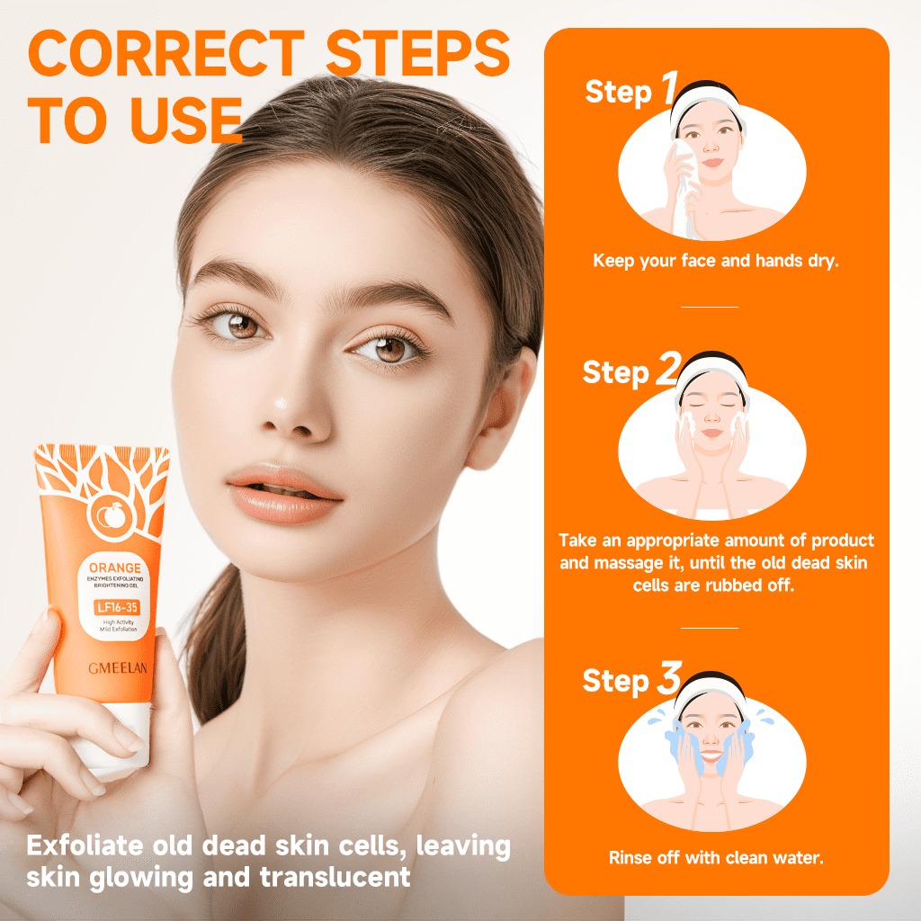 ORANGE Enzymes Exfoliating Brightening Gel - Image 2
