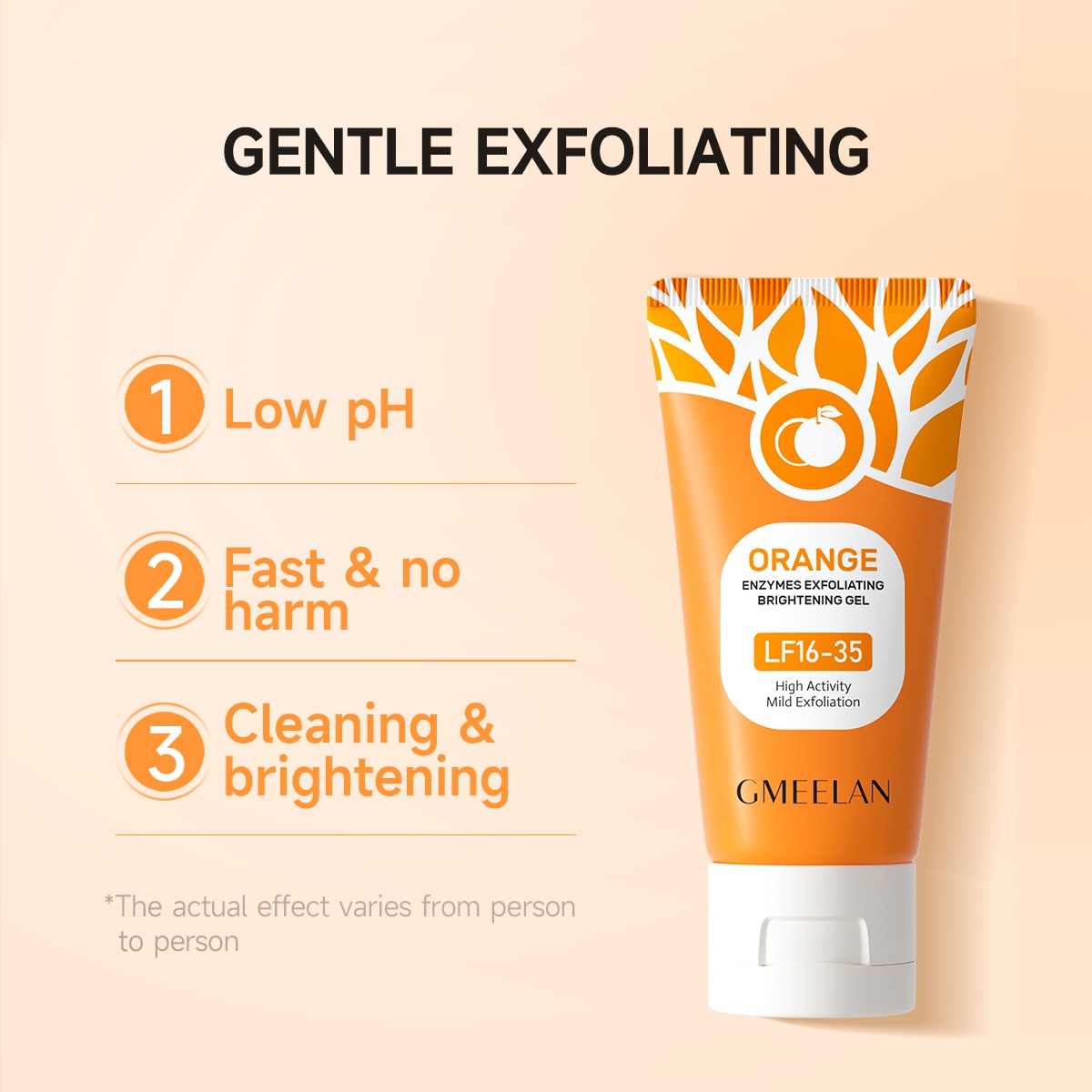 ORANGE Enzymes Exfoliating Brightening Gel - Image 3