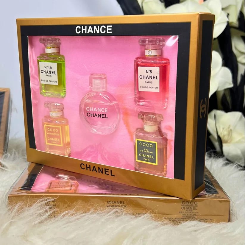 Chanel Perfume 5 in 1 (Gift Set)