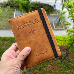 Premium Passport Wallet Travel Organizer