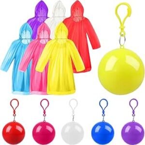 Portable Raincoat Ball – Compact Waterproof Emergency Rain Poncho